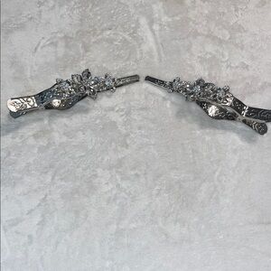 Elegant Silver curtain clips